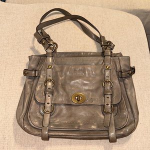 Rare Coach Legacy Garcia Gray Tote